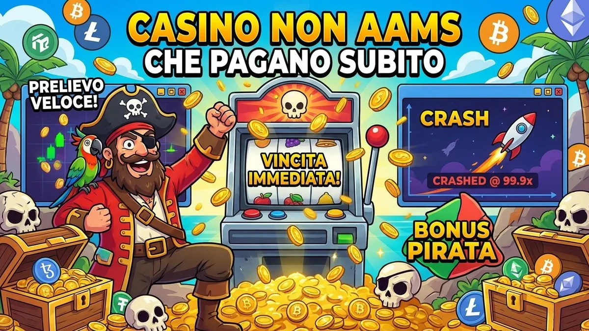 Casino Non AAMS Che Pagano Subito crash game